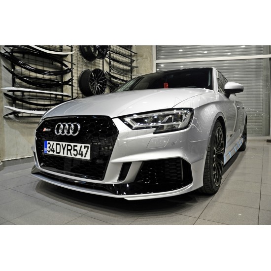 Audi - A3 8V Sedan Cabrio Uyumlu RS3 Ön Tampon 2016 2020