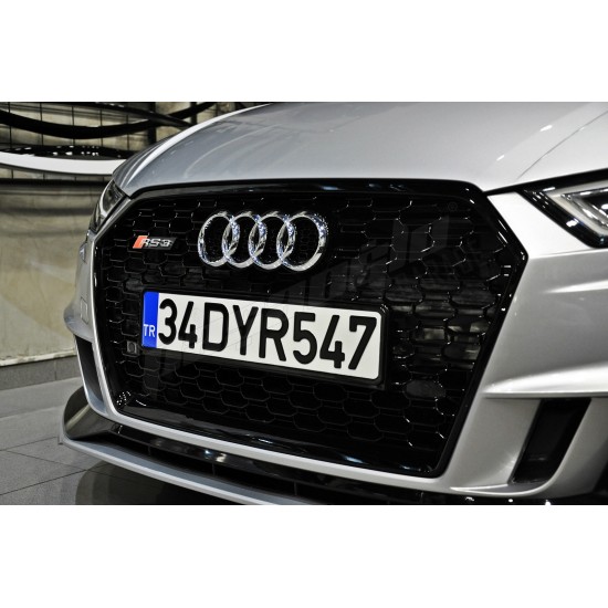 Audi - A3 8V Sedan Cabrio Uyumlu RS3 Ön Tampon 2016 2020