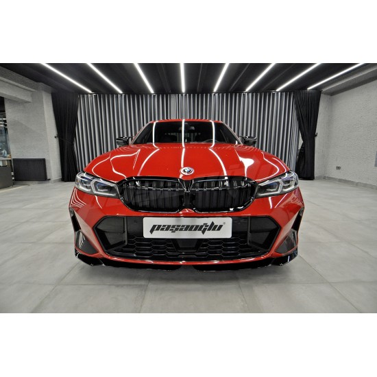 BMW G20 LCI 3 Serisi Shadow Black Panjur Böbrek 22 - 24