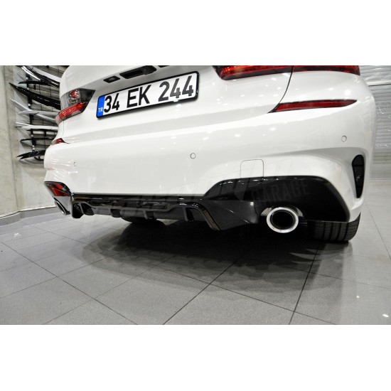 BMW - 3 Serisi G20 M Performance Difüzör 2019-Sonrası