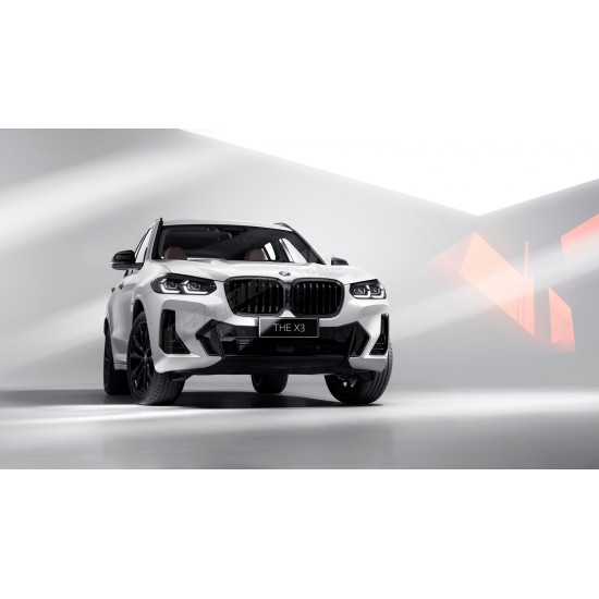 BMW G01 X3 LCI Shadowline Siyah Ön Panjur 2021 - 2024