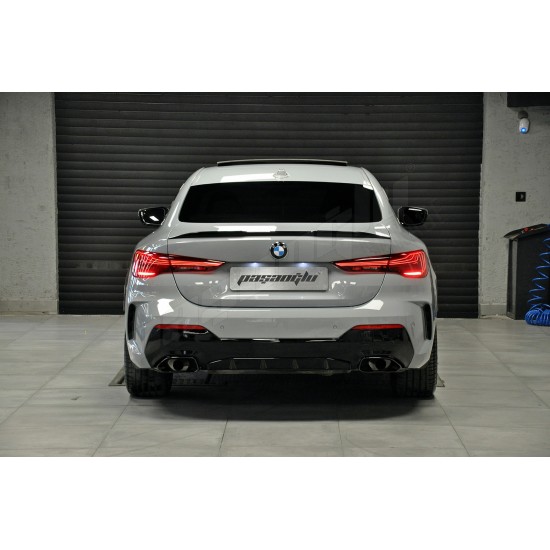 BMW G22 G23 4 Serisi Coupe Cabrio 440i M Performance Difüzör Egzoz Ucu