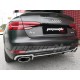 Audi - A4 B9 RS4 Difüzör Egzoz Ucu 2015 2019
