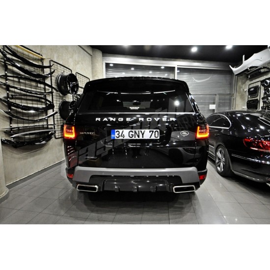 RANGE ROVER SPORT R DYNAMIC FACELIFT KARE DİFÜZÖR EGZOZ UÇLARI 2018 - 2021