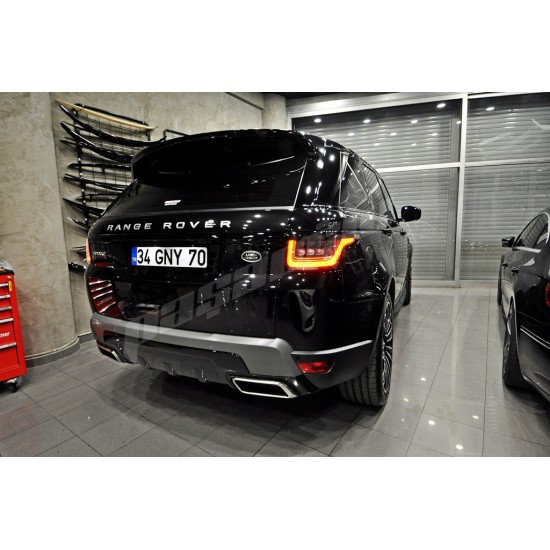 RANGE ROVER SPORT R DYNAMIC FACELIFT KARE DİFÜZÖR EGZOZ UÇLARI 2018 - 2021