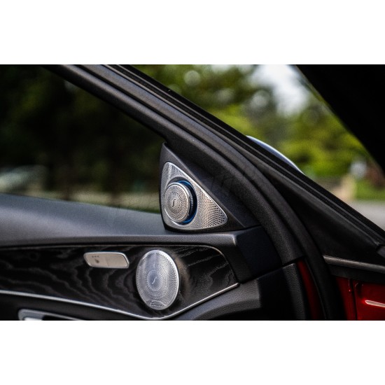 Mercedes Benz - W205 C Serisi 3D BURMESTER Hareketli Tweeter Hoparlör 3 Renk Işıklı 14 - 18