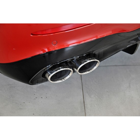 Mercedes Benz W206 C Serisi C43 AMG Difüzör Egzoz Ucu KROM