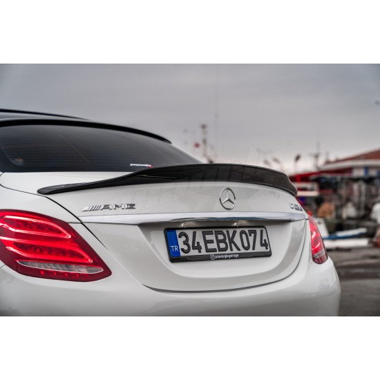 Mercedes Benz - W205 C Sedan C63 AMG Edition Bagaj Üstü Spoiler 14 - 21