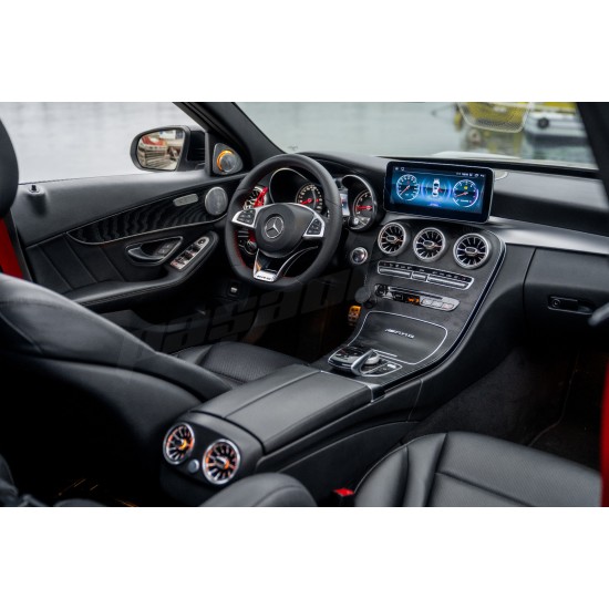 Mercedes Benz - W205 C Serisi Airvent Işıklı Klima Petekleri 14 - 21