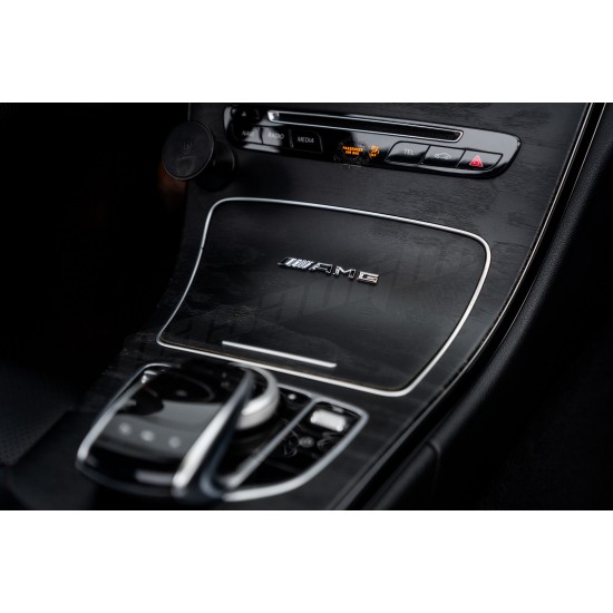 Mercedes Benz - W205 C Serisi AMG Konsol Kokpit Logo