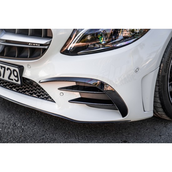 Mercedes Benz - W205 C Serisi 6 Parça Ön Tampon Kaşları 2019 - 2021