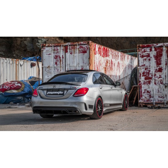 Mercedes Benz - W205 C Sedan C63 AMG Kapı Şeritleri 14 - 21