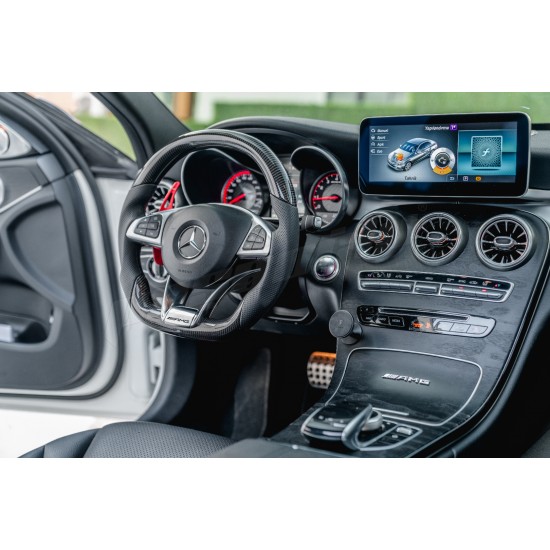 Mercedes Benz - W205 C Serisi AMG Konsol Kokpit Logo