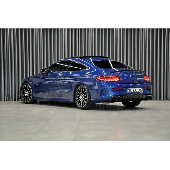 Mercedes Benz - W205 C Coupe C63 AMG Bagaj Üstü Spoiler 15 - 22