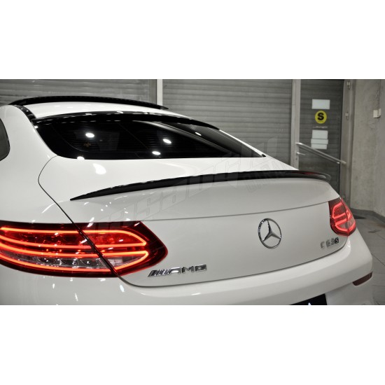 Mercedes Benz - W205 C Coupe C63 AMG Bagaj Üstü Spoiler 15 - 22