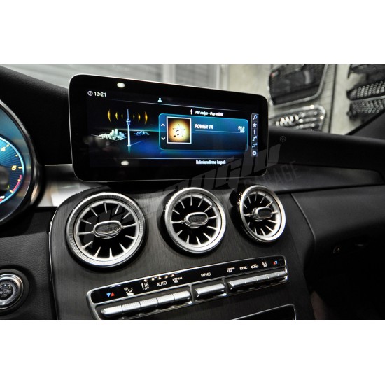 Mercedes Benz - W205 C Serisi Airvent Işıklı Klima Petekleri 14 - 21