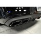 Mercedes Benz - W205 C Coupe Cabrio uyumlu C63 AMG Difüzör Egzoz Ucu