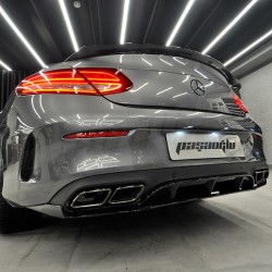 Mercedes Benz - W205 C Coupe C63 AMG Edition Difüzör Egzoz Ucu 15 - 22