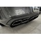 Mercedes Benz - W205 C Coupe C63 AMG Edition Difüzör Egzoz Ucu 15 - 22