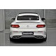 Mercedes Benz - W205 C Coupe Cabrio uyumlu C63 AMG Difüzör Egzoz Ucu