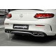 Mercedes Benz - W205 C Coupe Cabrio uyumlu C63 AMG Difüzör Egzoz Ucu
