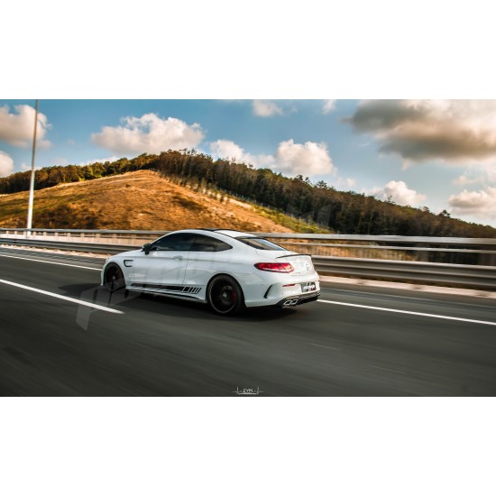 Mercedes Benz - W205 C Coupe C63 AMG Kapı Şeritleri