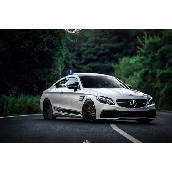 Mercedes Benz - W205 C Coupe C63 AMG Kapı Şeritleri