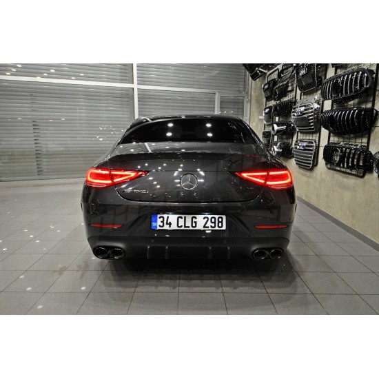 C257 CLS Serisi CLS 53 AMG Difüzör Egzoz Ucu Sİyah 18 - 23
