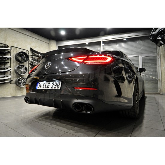 C257 CLS Serisi CLS 53 AMG Difüzör Egzoz Ucu Sİyah 18 - 23