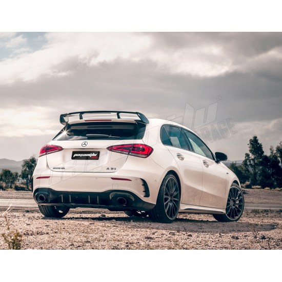 Mercedes Benz - W177 Yeni A Serisi A35 A45 AMG HB 5D Arka Tampon Kaşları