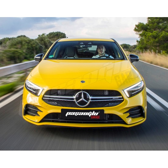 Mercedes Benz - W177 Yeni A Serisi A35 A45 AMG SEDAN HB Uyumlu Ön Tampon Kaşları