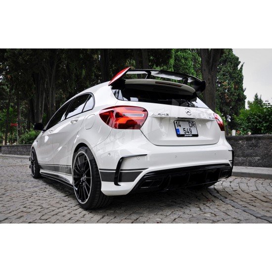 Mercedes Benz - W176 A45 AMG Arka Tampon Kaşı - Plastik