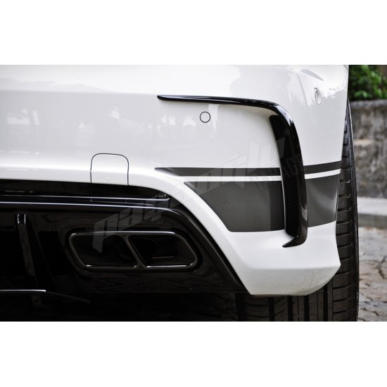 Mercedes Benz - W176 A45 AMG Arka Tampon Kaşı - Plastik