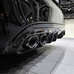 Mercedes Benz - W205 C Serisi FACELIFT Sedan / STW Uyumlu C43 AMG Difüzör Egzoz Ucu