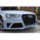 Audi - A4 B8 Makyajlı Uyumlu RS4 Ön Tampon - Panjur 2012 2015