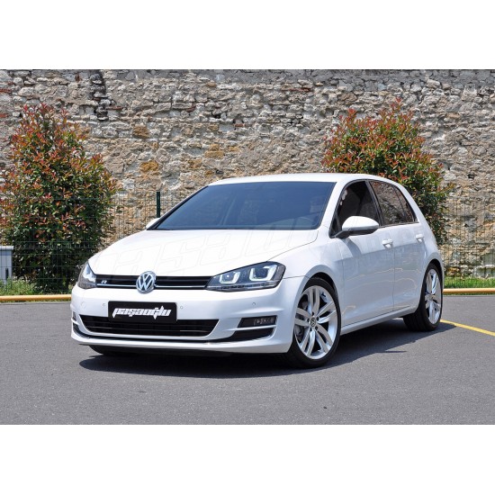Volkswagen GOLF 7 Çift U Led Kayar Led Sinyalli Far Takımı