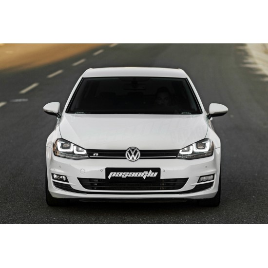 Volkswagen GOLF 7 Çift U Led Kayar Led Sinyalli Far Takımı