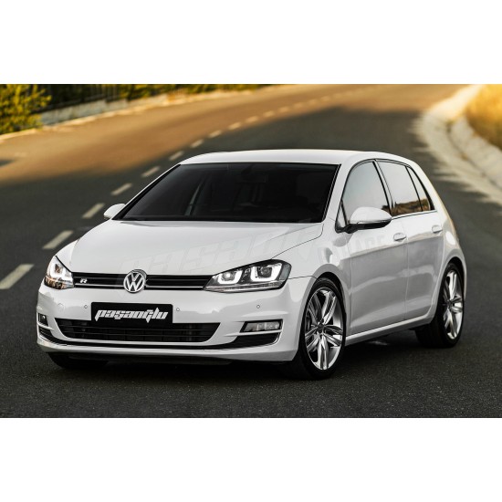Volkswagen GOLF 7 Çift U Led Kayar Led Sinyalli Far Takımı