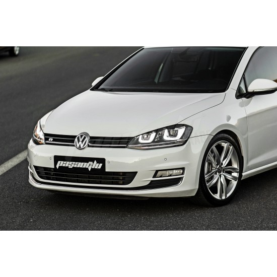 Volkswagen GOLF 7 Çift U Led Kayar Led Sinyalli Far Takımı