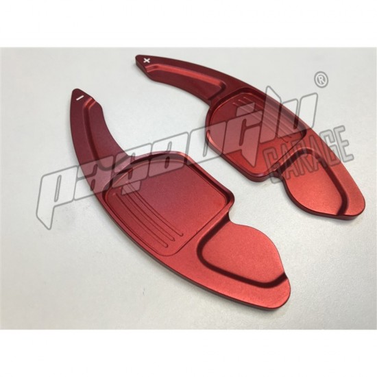 Orjinal AUDI A3 Kırmızı F1 Vites Kulakçık Paddle Shift 2013/2016