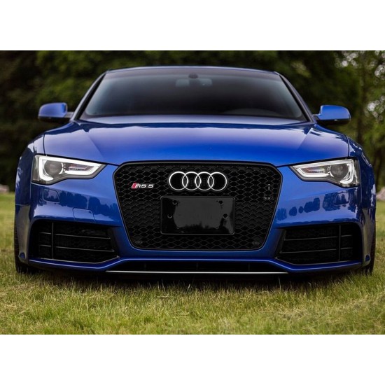 Audi - A5 B8 Makyajlı Kasa Siyah RS5 Panjur 2012 2015