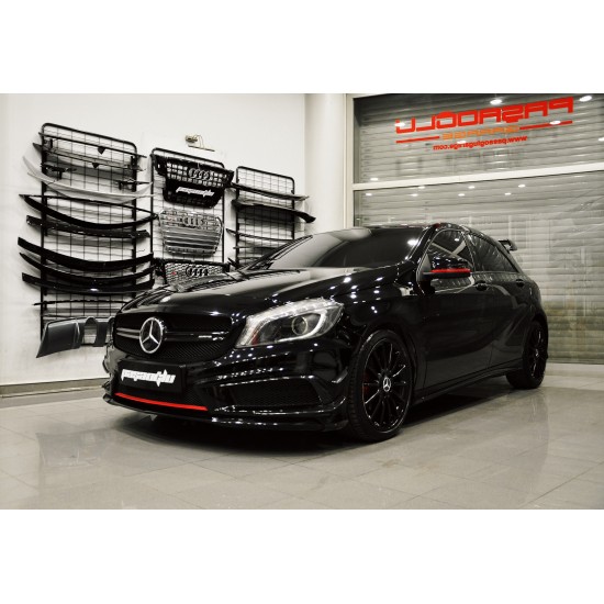 Mercedes Benz - W176 A45 AMG 7 Parça Tampon Lip Seti