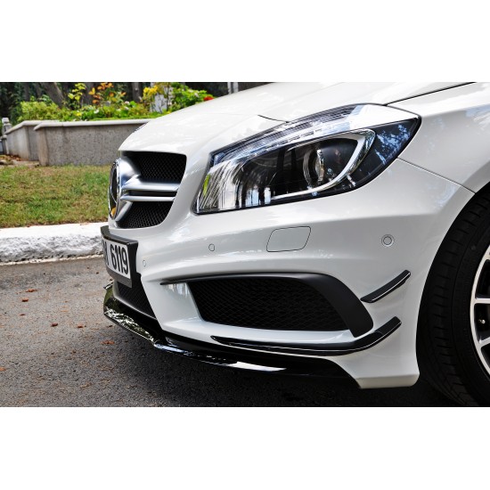 Mercedes Benz - W176 A45 AMG 7 Parça Tampon Lip Seti