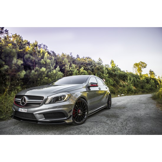 Mercedes Benz - W176 A45 AMG 7 Parça Tampon Lip Seti