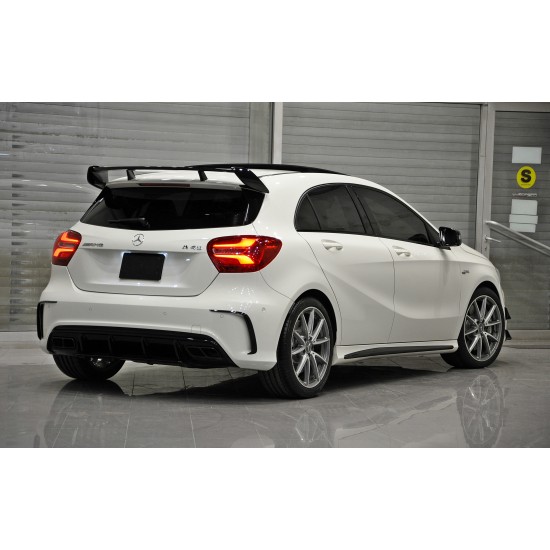Mercedes Benz - W176 A45 AMG Difüzör Egzoz Ucu - makyajlı