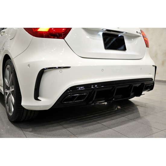 Mercedes Benz - W176 A45 AMG Difüzör Egzoz Ucu - makyajlı