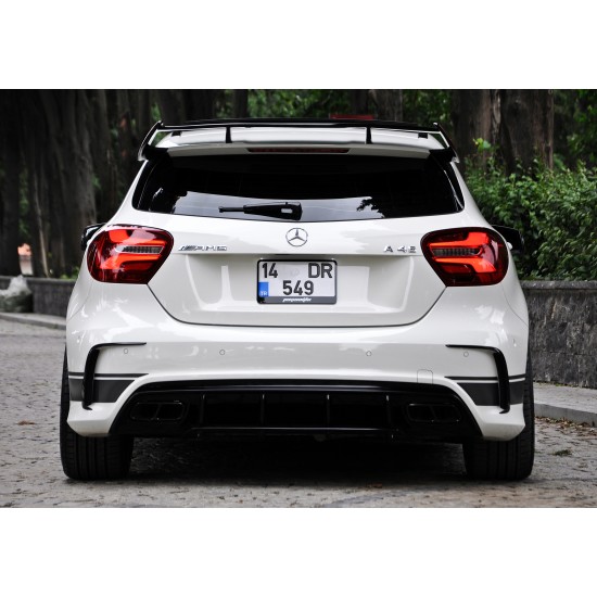 Mercedes Benz - W176 A45 AMG Difüzör Egzoz Ucu - makyajlı