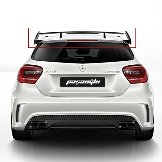 Mercedes Benz - W176 A45 AMG Büyük Model Spoiler - Plastik 13 - 18