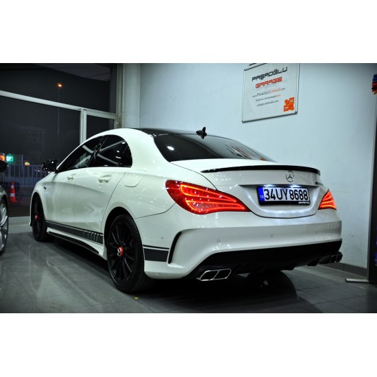 Mercedes Benz - W117 CLA45 AMG Difüzör Egzoz Ucu - Makyajsız