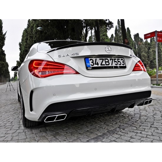 Mercedes Benz - W117 CLA45 AMG Difüzör Egzoz Ucu - Makyajsız